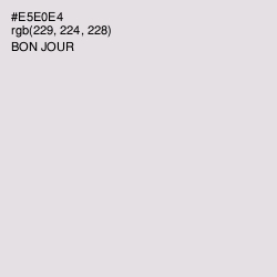 #E5E0E4 - Bon Jour Color Image